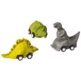 Radiergummi „Dino“ 3D | sortiert